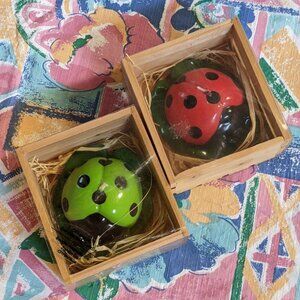 Brand New Cute Ladybug Candles